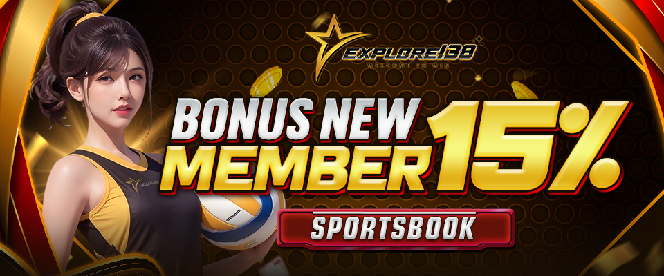 BONUS NEW MEMBER SPORTSBOOK 15%